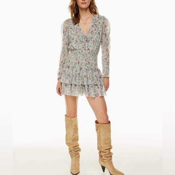 Aritzia Wilfred Poem Floral Dress - Picture 2 of 12